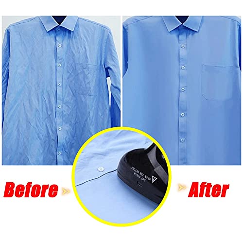 Clothes 2000W Vertical Garment Steamer Double Pole Quick Steam Household Small Hand-Held Steam Iron with Built-In Ironing Board and 1.8 L Water Tank (Red)