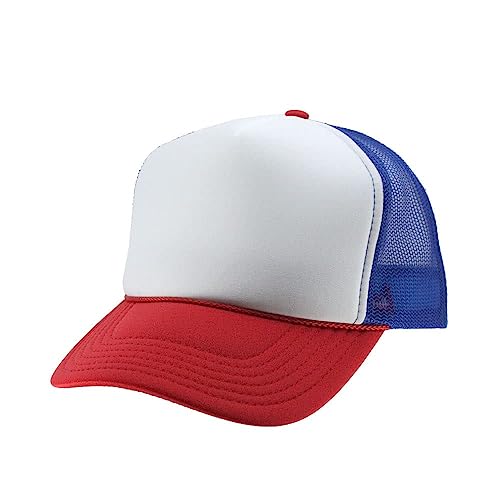 Image of The Vintage Year High Crown Foam Mesh Camouflage Trucker Hat Baseball Cap