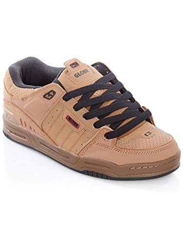 Image of Globe Fusion Skateboard Shoes, Multicoloured Tobacco Brown Gum 000, 7.5