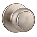 Kwikset 606CV-15 Cove Knob Dummy Interior Trim Pack Satin Nickel