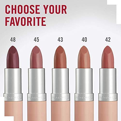 Rimmel London Lasting Finish Lipstick-Kate - 45 Rose Nude Lipstick Women 0.14 Oz #TOP6