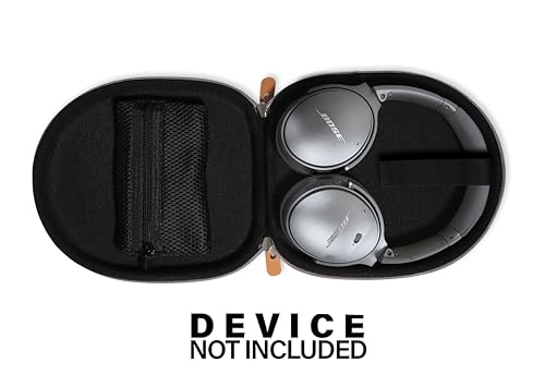 Image of Case for Bose QuietComfort Bluetooth Headphones with Microphone, QuietComfort 45, 35, 35 II, Replacement case only (Tweed)
