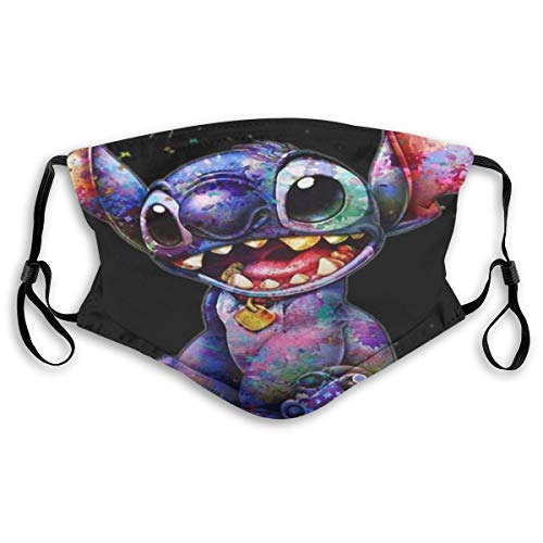 Face Cloth Protection Mouth Anti-Dust Tie Dyed Sti-tch M-Shaped Adult Kids Reusable Facial