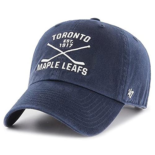 47 Brand Adjustable Cap Axis Toronto Maple Leafs Navy finitions haut de gamme