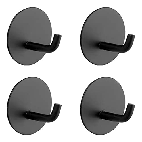 WOMLEX Adhesive Wall Hanging Hooks, Load Capacity 11.0 lbs (5 kg), Wall Mounting, No Damage, Bag Storage, Towel Hook, Entryway Door Hook, Stainless Steel, Rustproof, Waterproof, Durable, Double, For Kitchen, Office, Bathroom, Bath