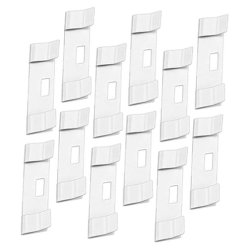 Levemolo 12pcs Vertical Blind Repair Tabs Vane Savers for Window Blinds Replacement Easy Curtain Accessory for Home Use