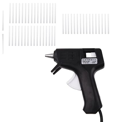 EXCLUZO RT-5505 High Temp Heater Glue Gun 20W Handy Professional with 50 Glue Sticks Graft Repair Tool pekdi