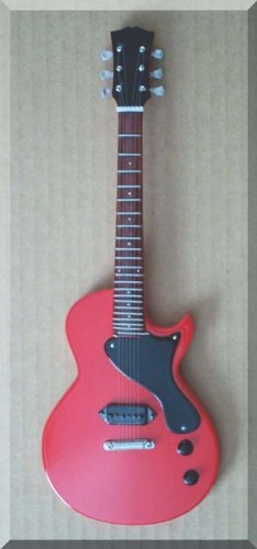 John Lennon miniature Mini Guitar Les Paul Beatles - Les Beatles, Paul McCartney, John Lennon, RIngo Starr, George Harrison John Lennon miniature Mini Guitar Les Paul Beatles – Image 3