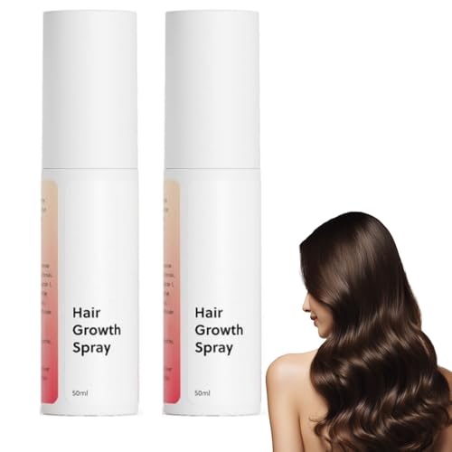 Huile de croissance des cheveux spray soin quotidien naturel homme et femme 2PC