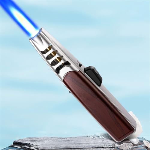 Fire Blaze Lighter, Fire Blaze Electric Lighter, Turbo Jet Lighter, Windproof Fireblaze Lighter, Candle Lighter, for utomhusbruk, ljus, camping(C)