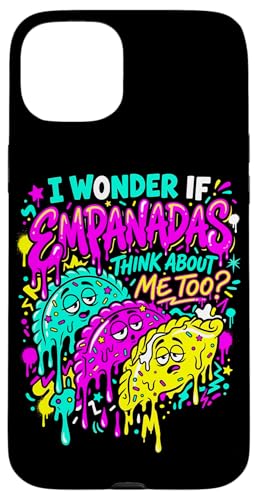 Dripping I Wonder If Empanadas Think About Me �h���b�v�A�[�g �X�}�z�P�[�X iPhone 15 Plus �p