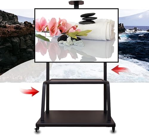 Soporte móvil para TV con ruedas para pantallas miniatura 2