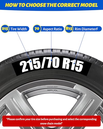 Artizles HKN140 Auto Fixing Snow Chains Tire Chains thumb #4