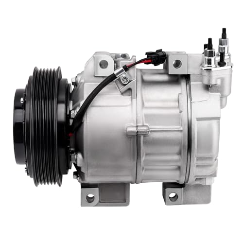 AC Compressor Compatible With Nissan Rogue 2008-2013 Rogue Select 2014-2015 with L4 2.5L A/C Clutch for Car