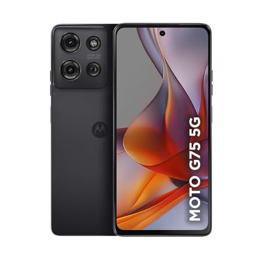 Smartphone Motorola Moto g75 5G 256GB 16GB Ram Boost 50MP Sony Lytia 600 Camera Moto AI Ultrarresistencia militar - Preto