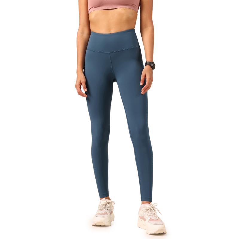 Image of BlissClub The Ultimate Leggings Lite, Ankle Length Tights for Women for Gym, Yoga and Workout with High Waist, Tall (for Women Above 5'5)