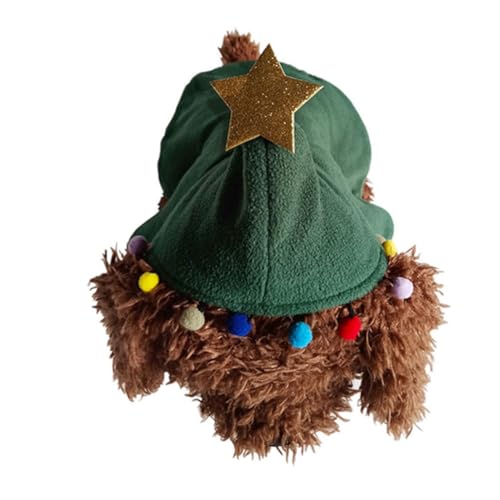 Disfraz para perro capa árbol de Navidad talla M miniatura 7