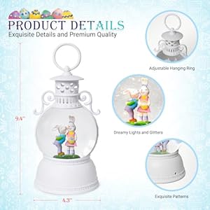 Eastersnowglobe94couplesbunnysnowlanternswith6hrtimerbatteryorusbpoweredeasterbunnyfigurinesnowglobeeasterdecorationsindooreastergiftswhitespringdecor Urban Country Home Decor Easter snow globe 94 couples bunny snow lanterns with 6hr timer battery or usb powered easter bunny figurine snowglobe easter decorations indoor easter gifts white spring decor urban country home decor