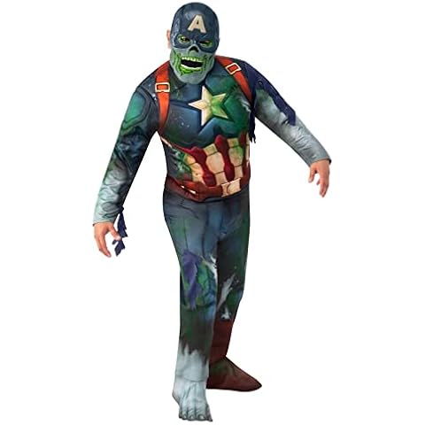 Rubies Zombie Captain America Deluxe Costume Cover