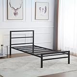 Reinforced Beds Block Bed – Heavy-Duty Metal Frame, Strong Mesh Base, Low-Profile Design, Easy Assembly, Durable & Sturdy Bed (Single)