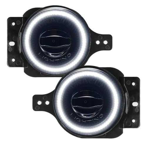 Par de Faros Antiniebla LED 20W ORACLE para Jeep Wrangler miniatura 1