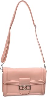 شنطة كتف للنساء من الجلد الصناعي مع حزام عريض قابل للتعديل، شنطة فوق الكتف للسيدات والفتيات للسفر والتسوق والعمل والاستخدام اليومي