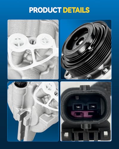 Image of PHILTOP Air Conditioner AC Compressor for Chevy Impala 2014-2020,Equinox 2016-2017 3.6L,LaCrosse 2016,2013-2015 3.6L,Cadillac XTS 2016,2013-2015 3.6Liter,2014,2017-2019 3.6T,Terrain 2015-2017 3.6Liter