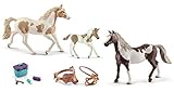 2. Schleich Freizeitsattel mit Zaumzeug 42165 (Der Sattel mit Zaumzeug passt auf fast alle Schleich Pferde)
