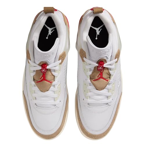 Jordan Spizike Low Men's Shoes (White/Desert Camo/Sail/Fire Red)3