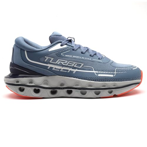 Image of Action | Athleo | TURBO-1106 | Men's | Lace-Up | Running | Shoes | Trendy | Lightweight | Comfortable | Durable | Sports | Shoes