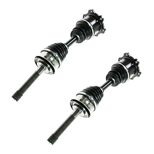 TRQ Front CV Axle Shaft Assembly Set Compatible with 1986-1995 Toyota 4Runner Pickup