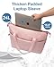 JUNGYOON Gym Bag for Women – Lightweight Weekender Overnight Bags with Toiletry Pouch, Quilted Travel Duffle Carry On Bag for Travel,Water Resistant（Pink）