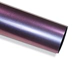 Gradual Heat Transfer Vinyl Purple to Red Chameleon Vinyl 12'x3.2ft inch with Iron and Heat Press Gradient Change Color HTV for T-Shirt and Garment