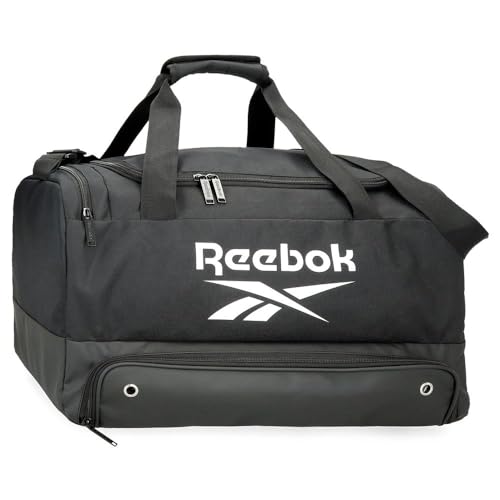 Reebok Ashland Bolsa de Viaje Negro 49x29x31 cms Poliéster 44,05L by Joumma Bags