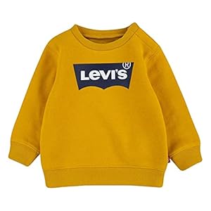 Levi’s Kids Batwing Sweatshirt met ronde hals voor baby’s
