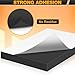 MYFAMIREA 4 PCS Adhesive Foam Padding Sheets Closed Cell Self Adhesive Sticky Foam Pads, 3/4