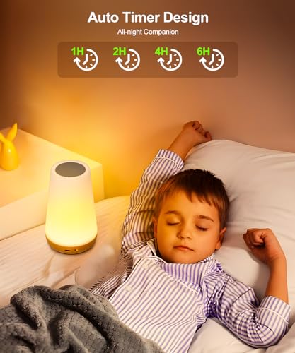 Veilleuse RVB changeant de couleur solution insomnie éclairage doux de nuit