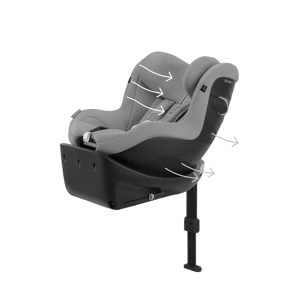 Cybex Sirona Gi Plus + NBInlay/Stone Grey-mid grey PU1