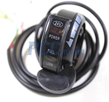 Miniatura 3 de Acelerador de pulgar para BUGGY GO KART E200 E300 E325 LED INDICADOR LUZ 24V TT06