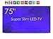 Produktbild SWEDX SS-75K16-A2-PP1 SuperSlim 191 cm (75 Zoll) 4K 60 Hz LED-TV DVB-T/T2/C/S/S2