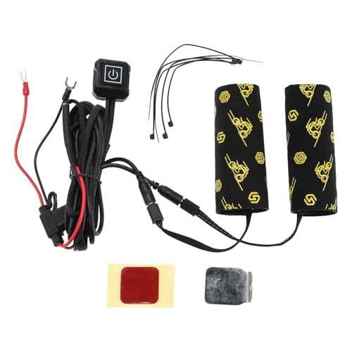 Heated Motorcycle Handlebar Grips with Adjustable Temperature