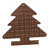 Forme d'arbre de noël festif : avec sa forme d'arbre de noël, ce présentoir à boucles d'oreilles améliore l'atmosphère festive, ce qui en fait un parfait de décoration de vacances et d'utilisation quotidienne, présentoir à bijoux en forme d'arbre, présentoir à bijoux et boucles d'oreilles