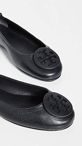 Tory Burch Women's Minnie Travel Ballet Flats, Perfect Black, 6.5 Medium US | Image 5