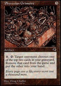 Magic The Gathering - Phyrexian Grimoire - Tempest