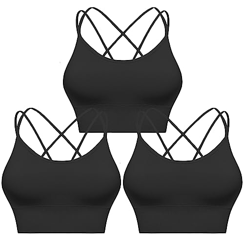 Sykooria Femme Soutien Gorge Sport Brassiere Femme Sport Coussinets Amovibles