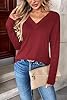 Zeagoo Cute Summer Boho Tops for Women V Neck Long... #2
