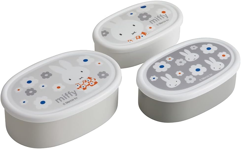 Amazon | ミッフィー 弁当箱 抗菌 ランチボックス 3個セット