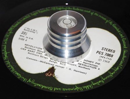 IsoKinetik ISOlevel 2 Turntable Level and 45 RPM adaptor