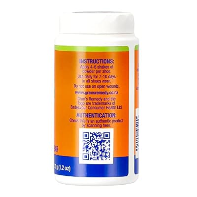 Gran's Remedy Natural Shoe Deodorizer and Foot Odor Eliminator Powder - Absorb Sweat and Moisture, Neutralize Smelly Odors - Travel Shaker Bundle