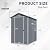 RockRain 4x6ft Outdoor Storage Shed: Heavy-Duty Resin Construction with Lockable Door & Ventilation - Tool Protection Solution for Micro Farms & Community Gardens Organization